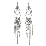 Mi Amore Dangle-Earrings Silver-Tone