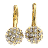 Mi Amore Dangle-Earrings Gold-Tone