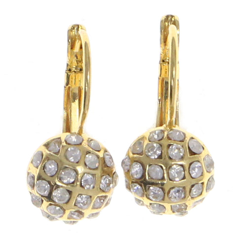 Mi Amore Dangle-Earrings Gold-Tone