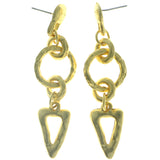 Mi Amore Drop-Dangle-Earrings Gold-Tone