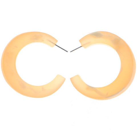 Mi Amore Hoop-Earrings Orange