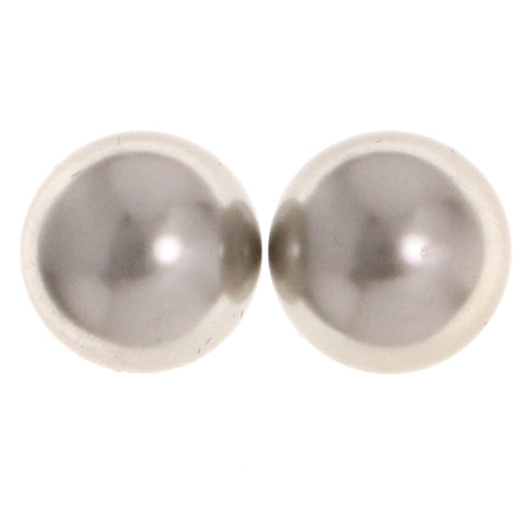 Mi Amore Stud-Earrings Brown