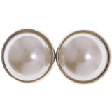 Mi Amore Stud-Earrings White