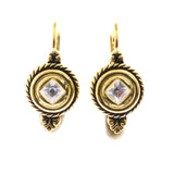 Mi Amore Dangle-Earrings Gold-Tone