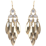 Mi Amore Dangle-Earrings Gold-Tone