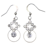 Mi Amore Dangle-Earrings Silver-Tone