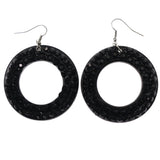 Mi Amore Dangle-Earrings Black