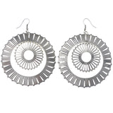 Mi Amore Dangle-Earrings Silver-Tone