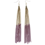 Mi Amore Dangle-Earrings Red/Gold-Tone