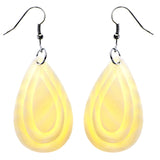 Mi Amore Dangle-Earrings White