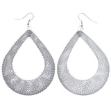 Mi Amore Dangle-Earrings Silver-Tone