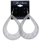 Mi Amore Dangle-Earrings Silver-Tone