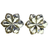 Mi Amore Flower Stud-Earrings Yellow
