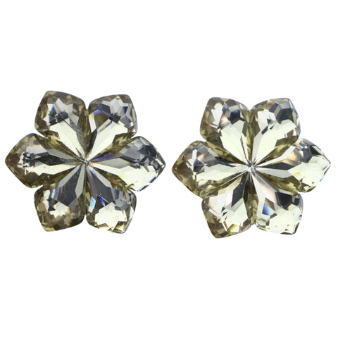 Mi Amore Flower Stud-Earrings Yellow