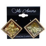 Mi Amore Stud-Earrings Yellow/Gold-Tone