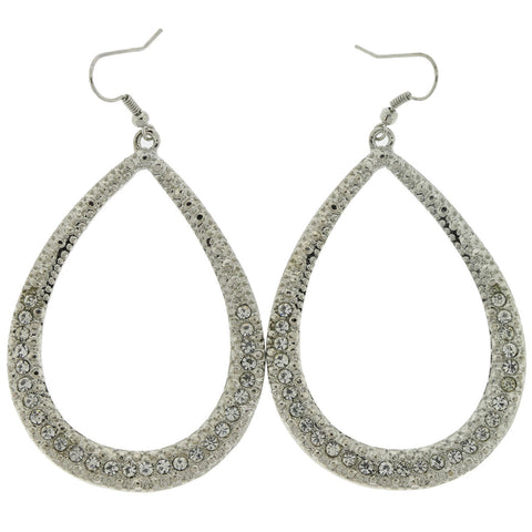 Mi Amore Dangle-Earrings Silver-Tone