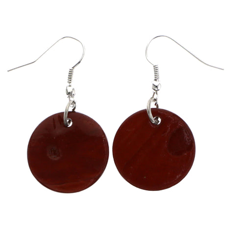 Mi Amore Dangle-Earrings Red