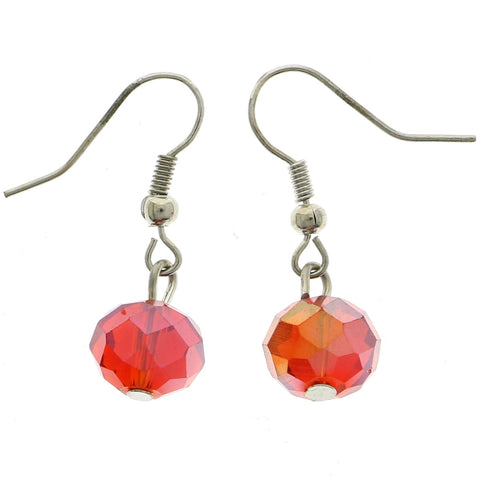 Mi Amore Dangle-Earrings Red