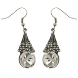 Mi Amore Dangle-Earrings Silver-Tone