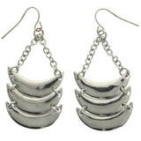 Mi Amore Dangle-Earrings Silver-Tone