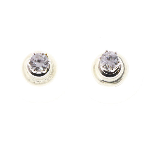 Mi Amore Stud-Earrings Silver-Tone