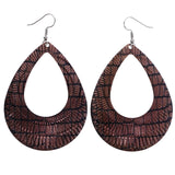 Mi Amore Dangle-Earrings Bronze-Tone/Black