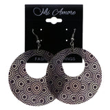 Mi Amore Retro  Dangle-Earrings Black/White