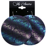Mi Amore Dangle-Earrings Multicolor/Silver-Tone