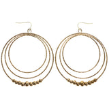 Mi Amore Dangle-Earrings Gold-Tone