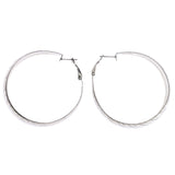 Mi Amore Hoop-Earrings Silver-Tone
