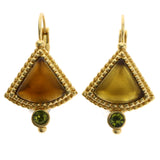 Mi Amore Dangle-Earrings Yellow/Gold-Tone