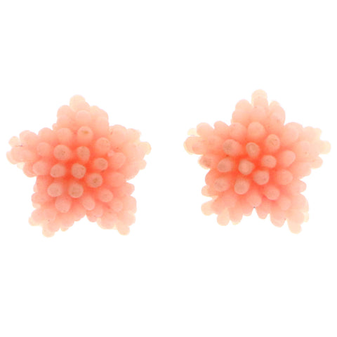 Mi Amore Star Stud-Earrings Pink
