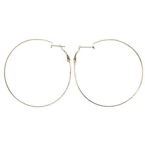 Mi Amore Glitter Hoop-Earrings Gold-Tone/Silver-Tone