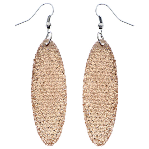 Mi Amore Dangle-Earrings Peach