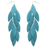 Mi Amore Chandelier-Earrings Blue