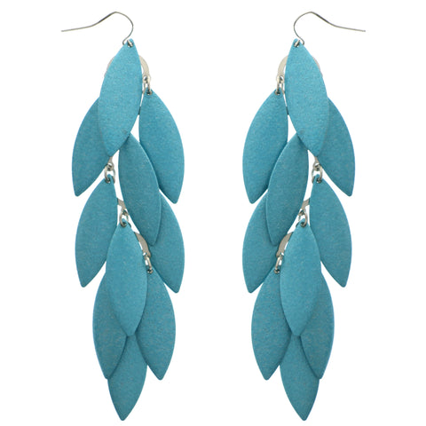 Mi Amore Chandelier-Earrings Blue