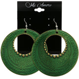 Mi Amore Dangle-Earrings Green