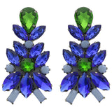 Mi Amore Dangle-Earrings Blue/Green