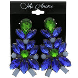 Mi Amore Dangle-Earrings Blue/Green