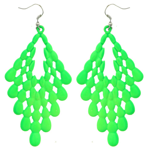 Mi Amore Dangle-Earrings Green
