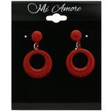 Mi Amore Dangle-Earrings Red