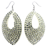 Mi Amore Dangle-Earrings Green/White