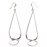 Mi Amore Dangle-Earrings Silver-Tone
