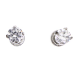 Mi Amore Stud-Earrings Silver-Tone