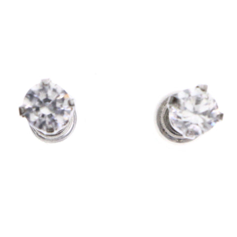 Mi Amore Stud-Earrings Silver-Tone