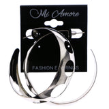 Mi Amore Dangle-Earrings Silver-Tone