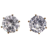 Mi Amore Stud-Earrings Silver-Tone/Gold-Tone