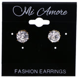 Mi Amore Stud-Earrings Silver-Tone/Gold-Tone