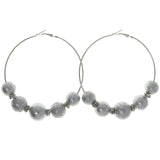 Mi Amore Dangle-Earrings Silver-Tone