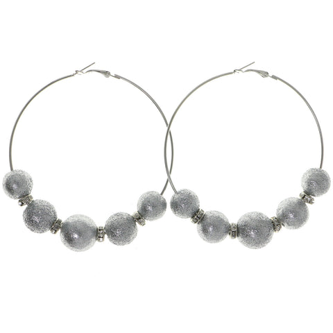 Mi Amore Dangle-Earrings Silver-Tone
